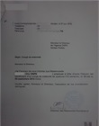 Attestation de départ en congé de maternité